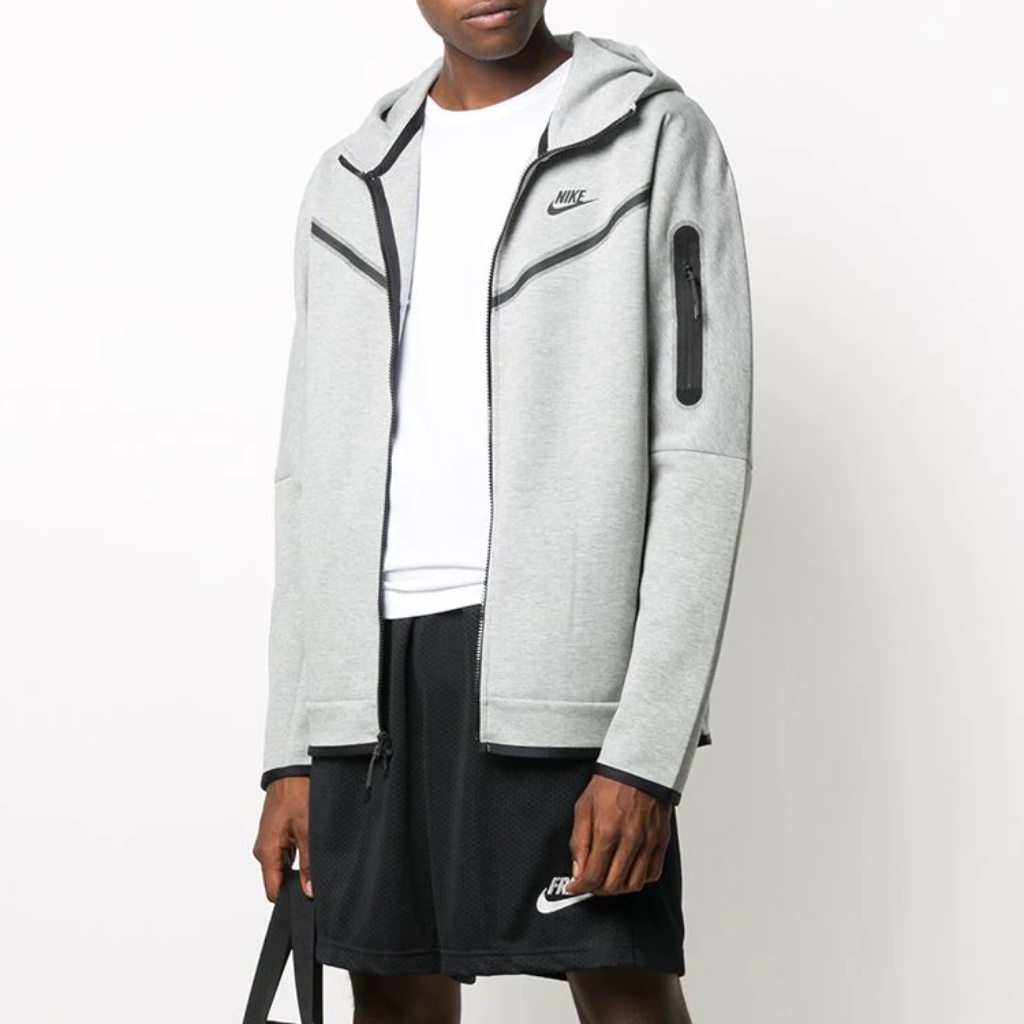 Nwot Nike Logo-Print Zip-Up Hoodie. - Size Xl